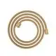 AXOR-HG-AXOR-ShowerSolutions-Textilbrauseschlauch-2-m-mit-konischer-und-zylindrischer-Mutter-Brushed-Gold-Optic-28290250 gallery number 1